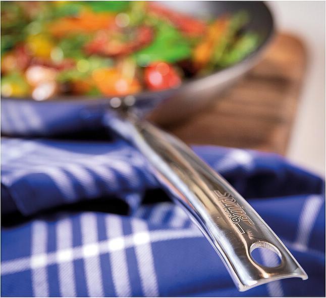 Actual product image Spring Vulcano Classic (24 cm, Frying pan, Aluminium, Stainless steel)