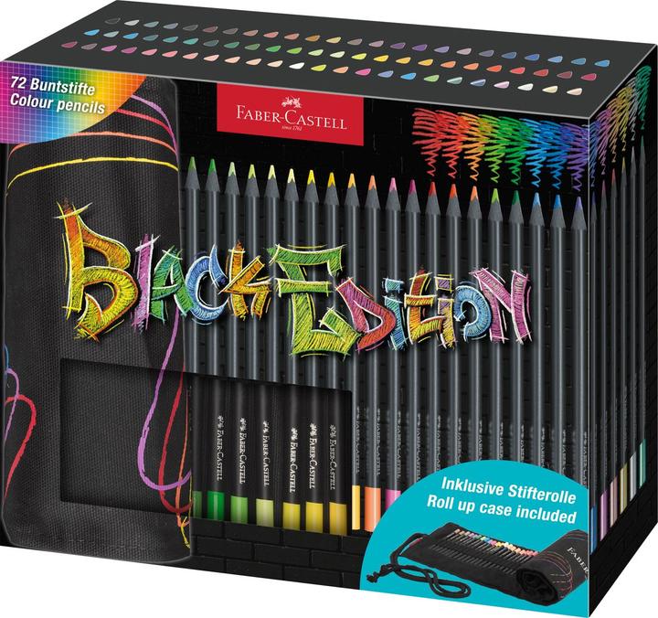 Produktbild Faber-Castell Farbstiftetui 72ST Stiftrolle (Mehrfarbig, 72 x)