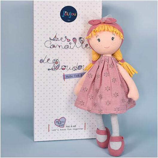 Produktbild Doudou et Compagnie Stoffpuppe Suzette 36cm **