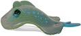 Actual product image Eugy 3D craft set stingray (MQ6)
