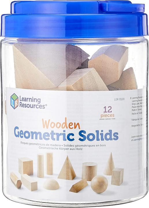 Image du produit Learning Resources Geometrische Körper (Anglais, Multilingue)