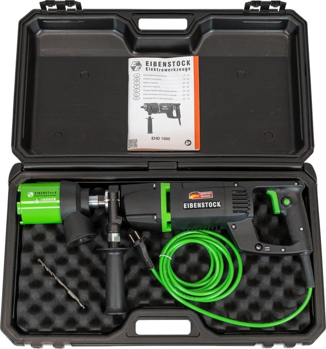 Produktbild Eibenstock Dia-Trocken-Kernbohrm EHD 1500 Set(H) (Netzbetrieb)