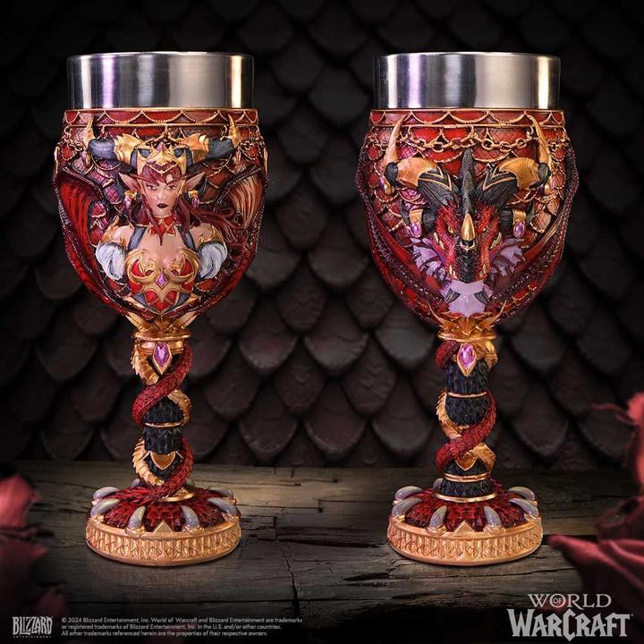 Produktbild Nemesis Now World of Warcraft Sylvanas Kelch 19 cm