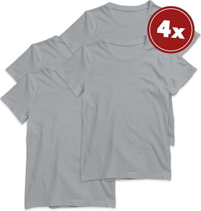 Army Shop 4er-Set Qualitäts T-Shirt