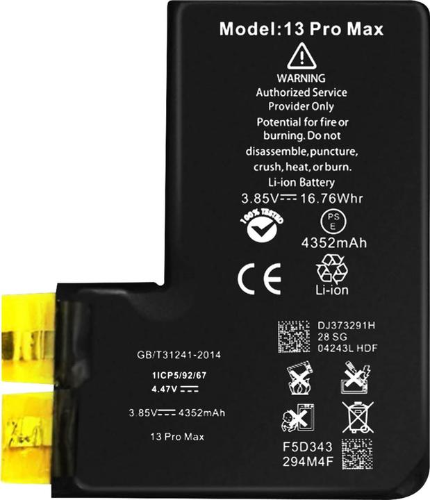 Immagine prodotto Clappio Batteria sostitutiva da 4352 mAh senza BMS