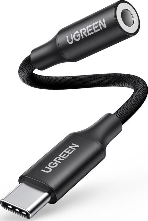 Ugreen USB-C zu 3.5mm Adapter Kabel mit DAC Chip (USB Typ C, 3.5mm Klinke)