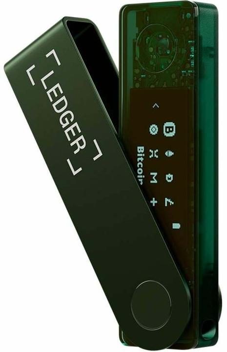 Produktbild Ledger Nano X - Emerald Green (Bitcoin, Ethereum Classic, Litecoin, Dogecoin, Dash, Weitere)