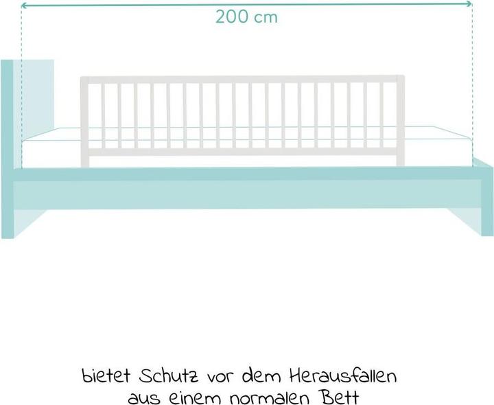 Produktbild Fillikid Bettschutzgitter Holz Lilly