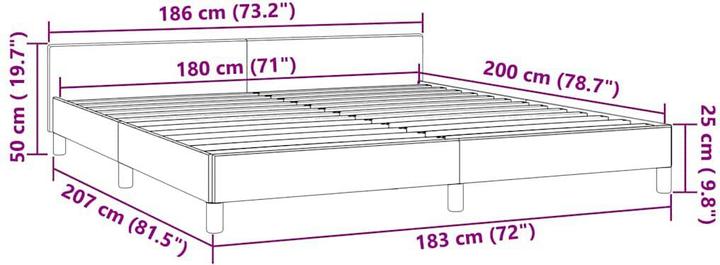 Image du produit VidaXL Johnny (180 x 200 cm)