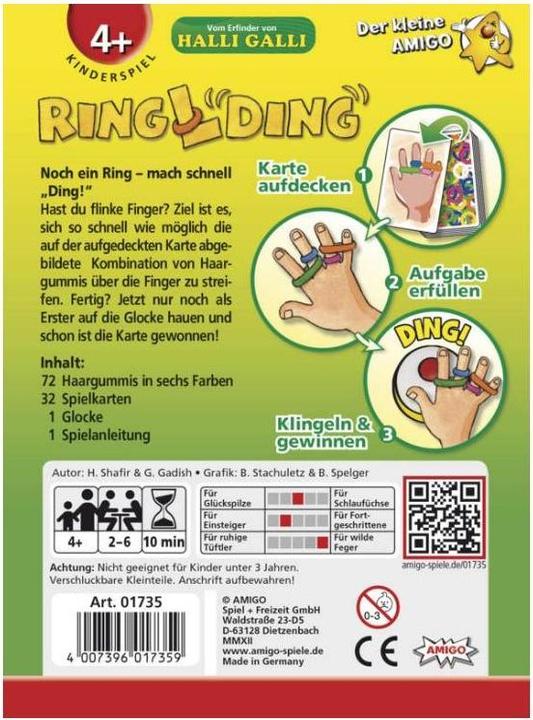 Actual product image Amigo Ringlding (German)