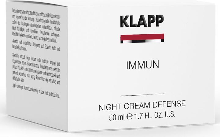 Immagine prodotto Klapp IMMUN Night Cream Defense 50 ml (30 ml, Crema notte)