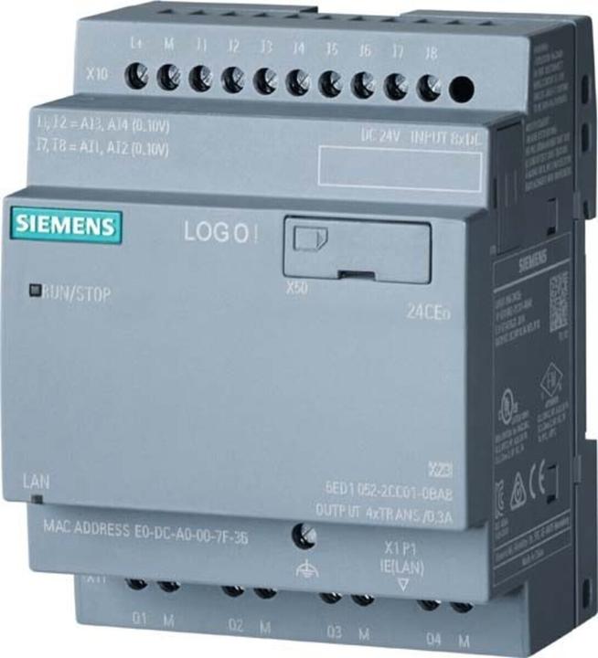 Produktbild Siemens SIEM 6ED1052-2CC08-0BA2 LOGO! 24 CEo