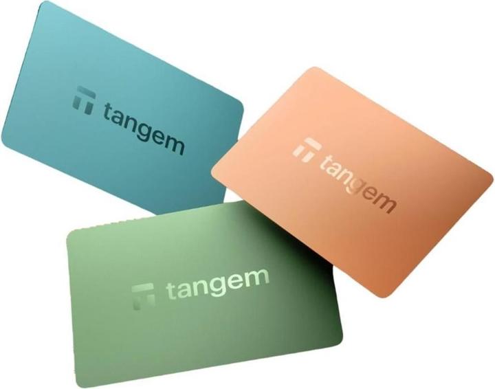 Tangem 2.0 - Jeu de 3 cartes - Pastel (Bitcoin, Autrui)