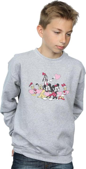 Actual product image Disney Boys Mickey Mouse Love Friends Sweatshirt (152, 158)