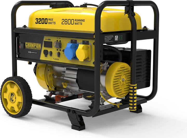 Actual product image Champion Power Equipment 3200 Watt petrol generator (2800 W, 17 l)