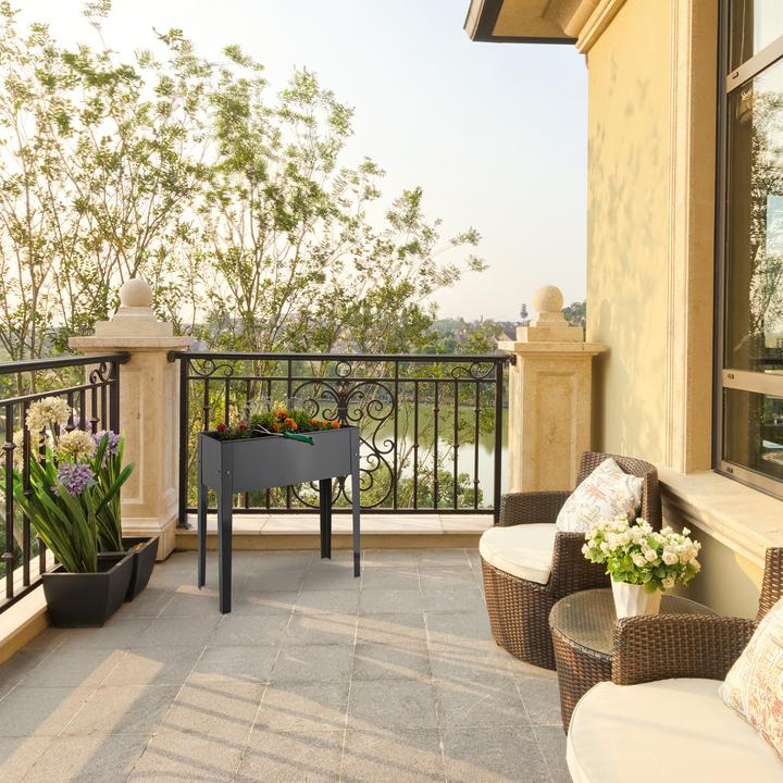 Actual product image Relaxdays raised bed