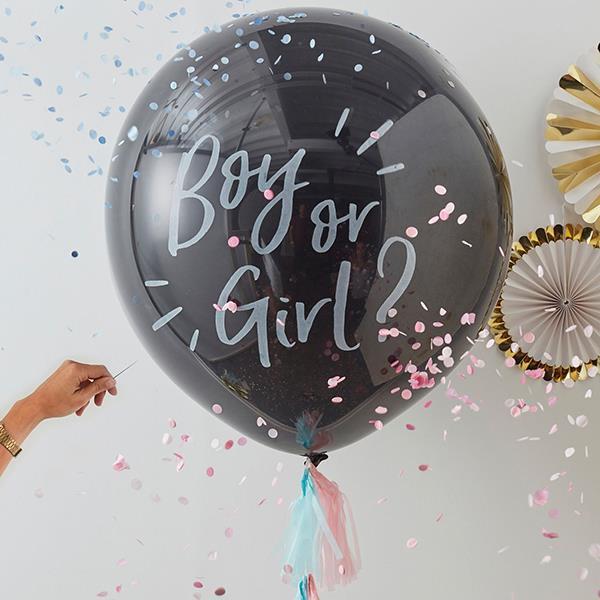 Actual product image Ginger Ray Girl or boy balloon