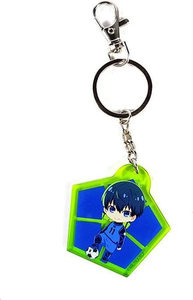 SD Toys Blue Lock Acryl Schlüsselanhänger Yoichi Isagi Chibi Style 5 cm