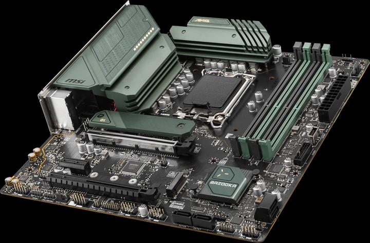 Produktbild MSI MAG B660M BAZOOKA DDR4 (LGA 1700, Intel B660, mATX)