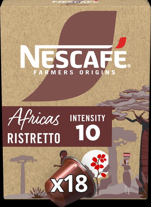 Actual product image Nescafé Farmers Origins Africas (18 x Port.)