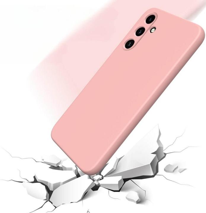 Produktbild Cover-Discount Galaxy A55 - Silikon Gummi Hülle rosa (Samsung Galaxy A55)