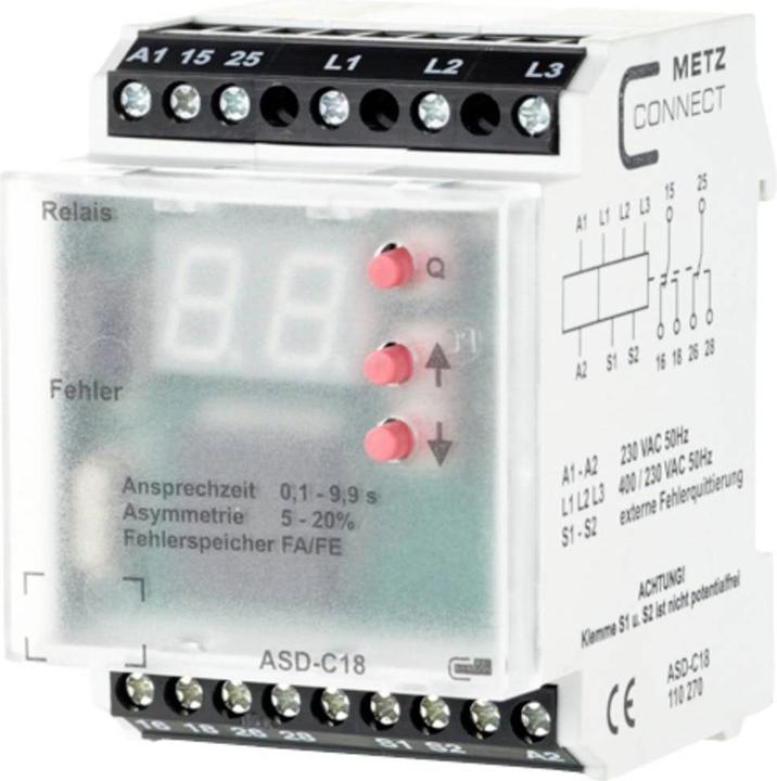 Produktbild Metz Connect ASD-C18 Leistungsrelais