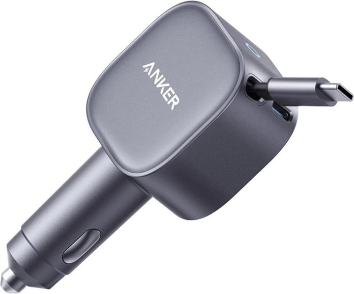 Produktbild Anker Nano Car Charger 75w USB-C Retract