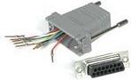 Image du produit C2G Câble / RJ45 / DB15 m MOD Adptr Grey