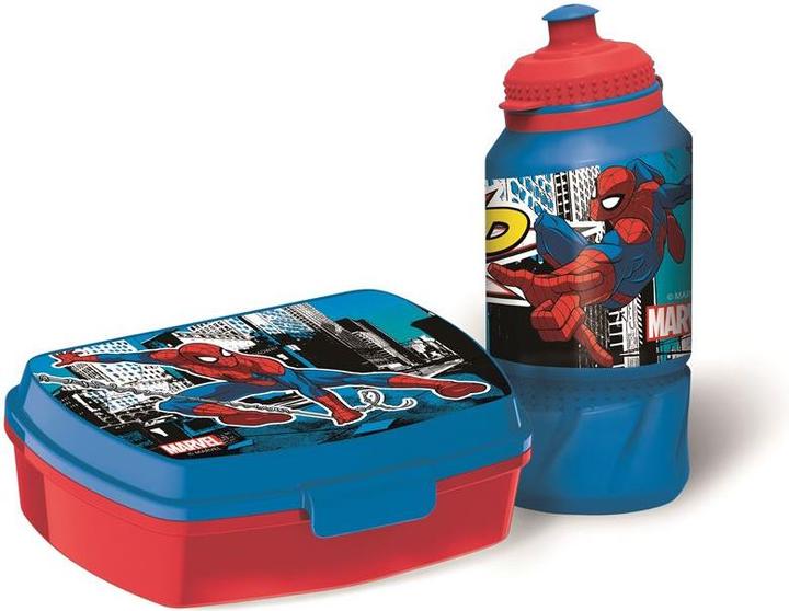 Actual product image Stor Spiderman - Lunchbox & Water Bottle (51373)