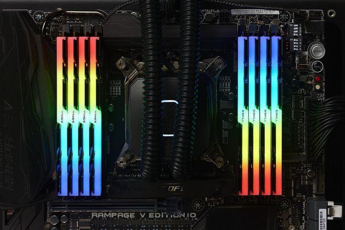 Produktbild G.Skill Trident Z RGB (2 x 16GB, 3600 MHz, DDR4-RAM, DIMM)