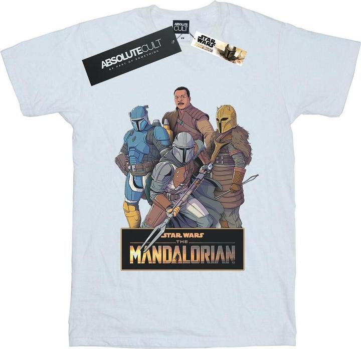 Star Wars The Mandalorian Character Collage TShirt (5XL)