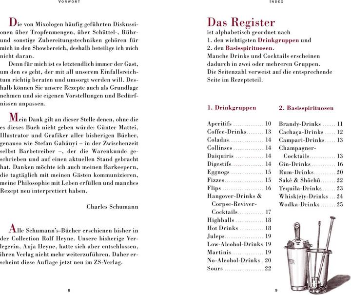 Produktbild Schumann's Bar (Deutsch, Charles Schumann, 2015)