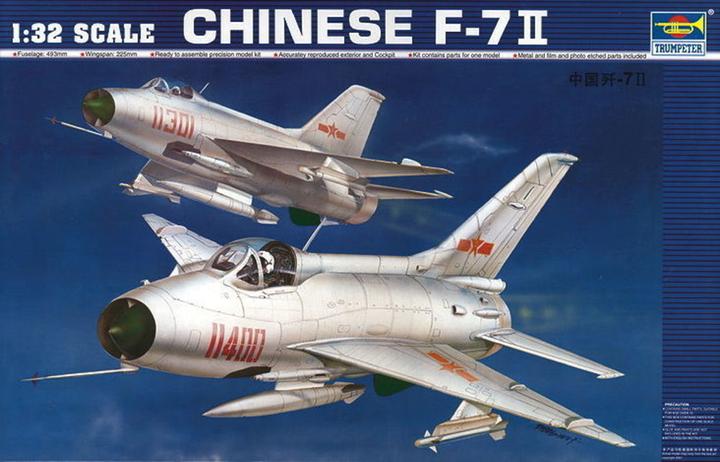 Actual product image Trumpeter Shenyang F-7 II