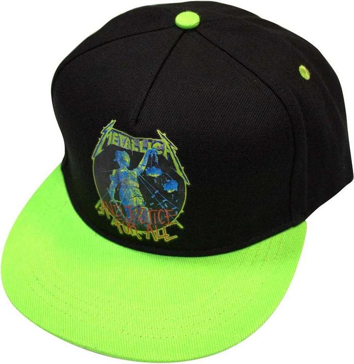 Metallica And Justice For All Snapback Mütze (One Size)