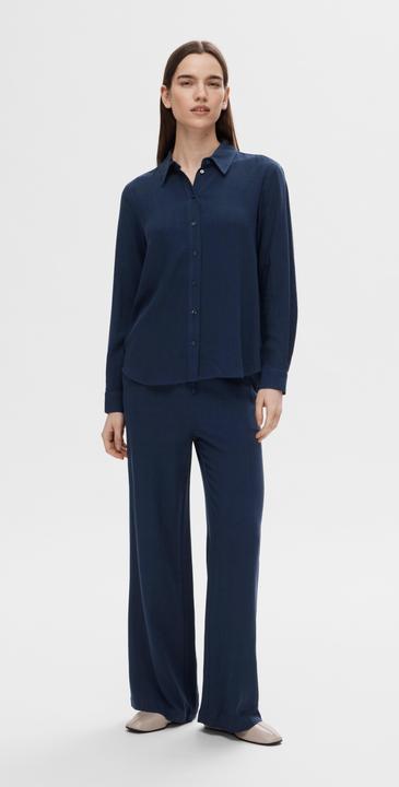 Image du produit Selected Femme Pantalon en lin mélangé (40)