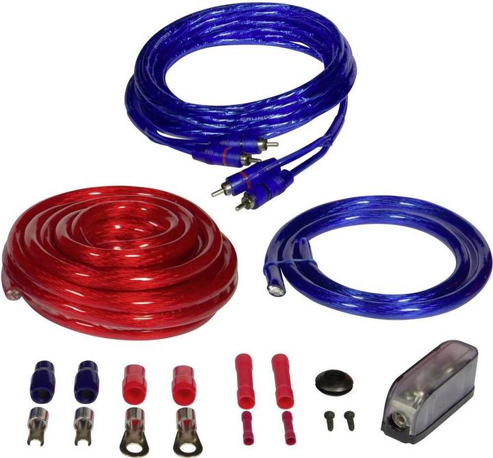 Actual product image Crunch Power amplifier connection set