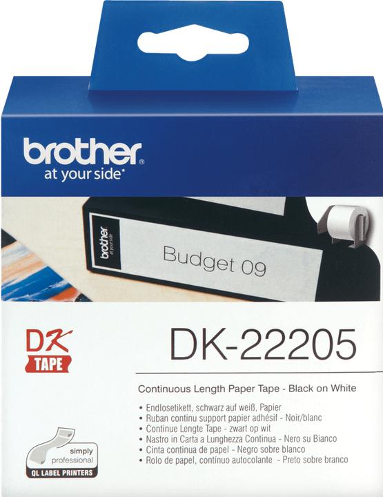 Actual product image Brother Dk-22205