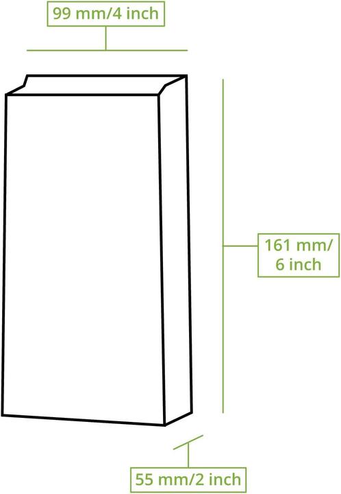 Produktbild Biozoyg 500er Set Kraftpapiertüten (500 x)