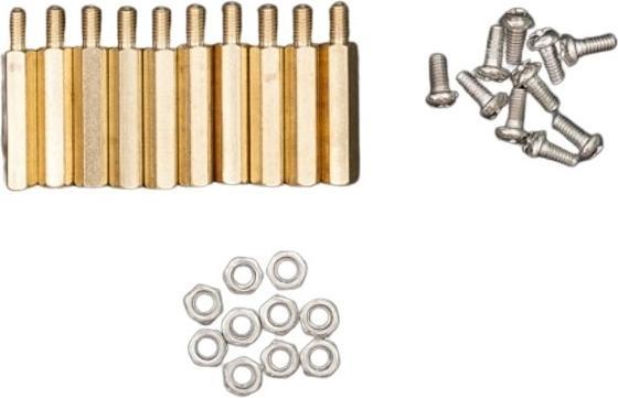Produktbild DFRobot M3x20mm Messing Distanzbolzen Abstandhalter Set 10 Stück