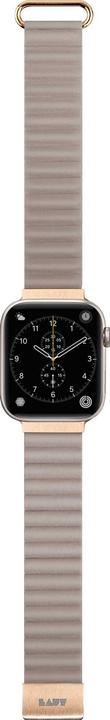 Actual product image Laut Apple Watch 38 / 40 / 41 mm, beige (38 mm, 40 mm, 41 mm, Faux leather, Apple Watch Series 6, Apple Watch Series 7, Apple Watch SE)