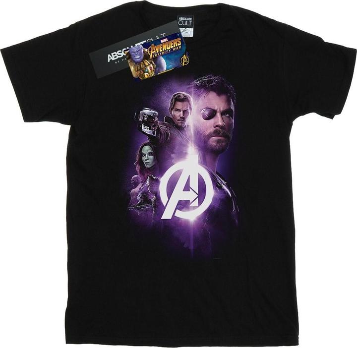 Immagine prodotto Maglietta Uomo Avengers Infinity War Thor Guardians Team Up (L)