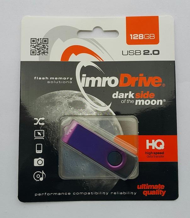 Image du produit IMRO AXIS / Clé USB 128G (128 GB, USB 2.0, Purple) (128 Go, USB-A)