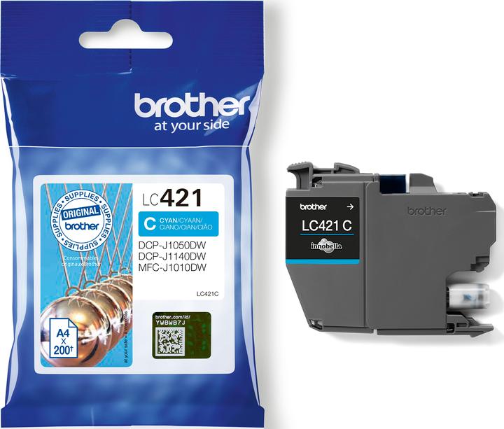 Produktbild Brother Tintenpatrone cyan (C)