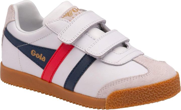 Gola kinderschuhe classics harrier leather strap trainers