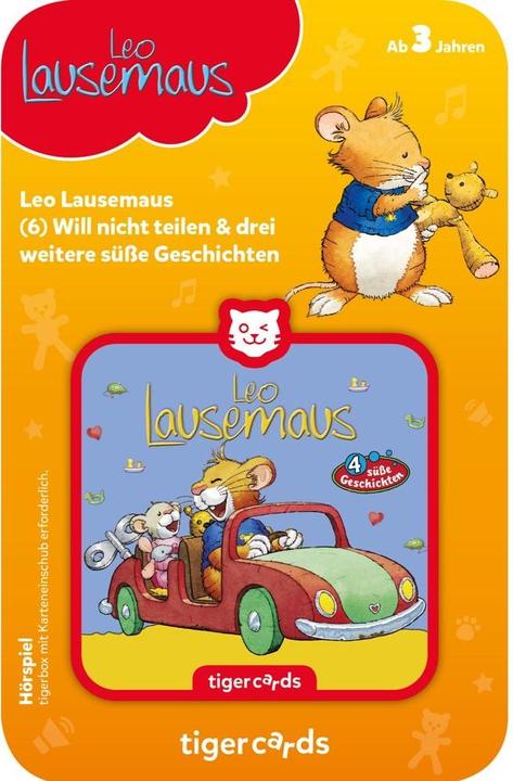 Produktbild Tigermedia Tigercard Leo Lausemaus Will nicht teilen (Deutsch)