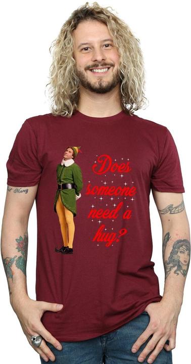Actual product image Elf Mens Hug Buddy T-Shirt (M)