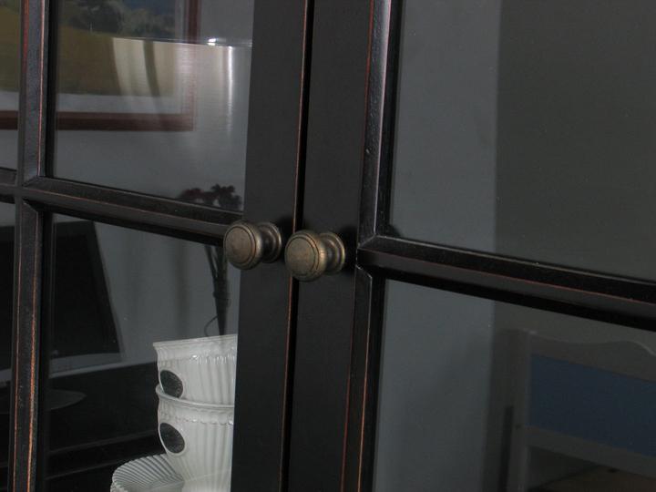 Produktbild Ebuy24 Vitrinenschrank Amaretta (200 x 142 x 45 cm)
