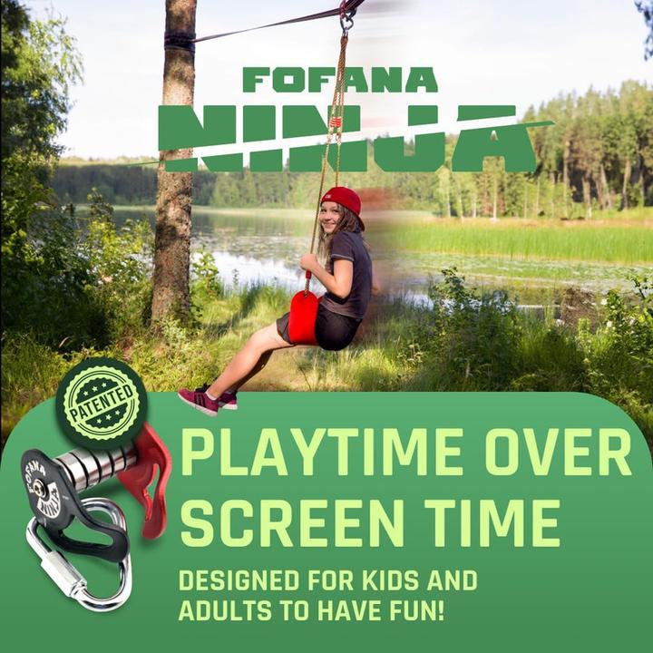 Immagine prodotto Fofana Carrucola Ninja Slackline (0.08 m)