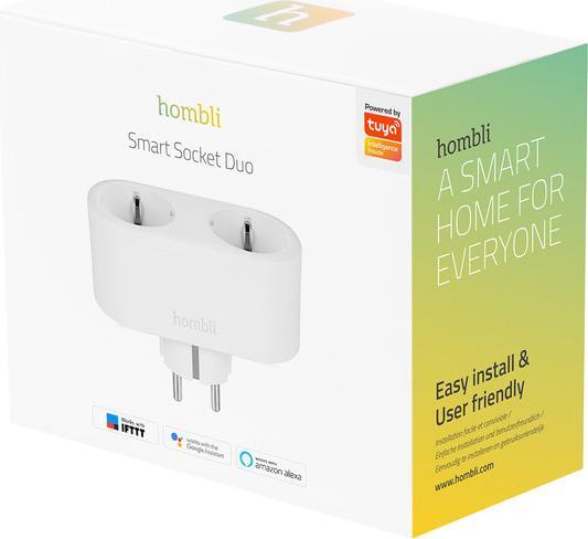 Actual product image Hombli Smart Socket Duo EU