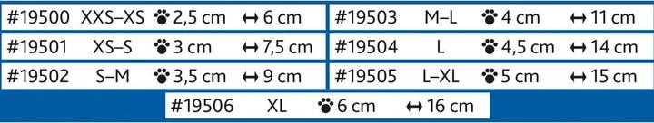 Immagine prodotto Trixie Calze per cani (M, L, Calzini per cani)